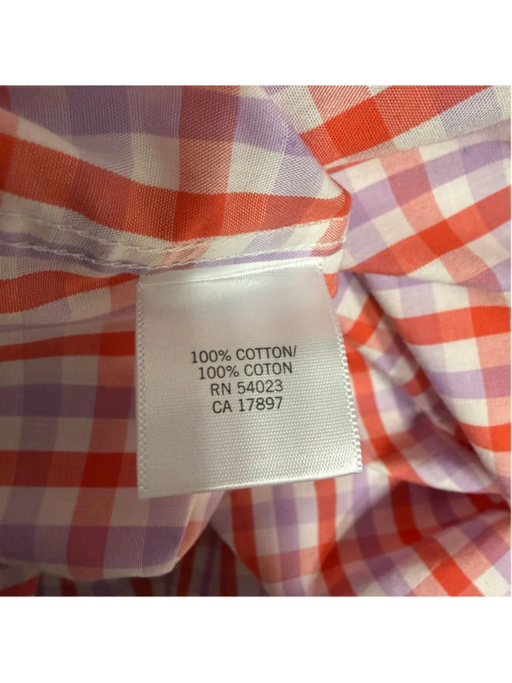 Banana Republic Non-Iron Classic Fit Plaid Button Front Shirt XL 17-17.5 35-36 C